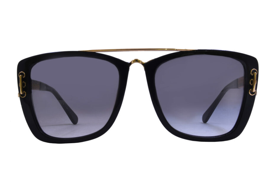 Ladies Chanel 5509 Black Sunglasses 1