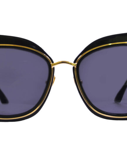 Dita Ladies Sunglasses Black Gold 1