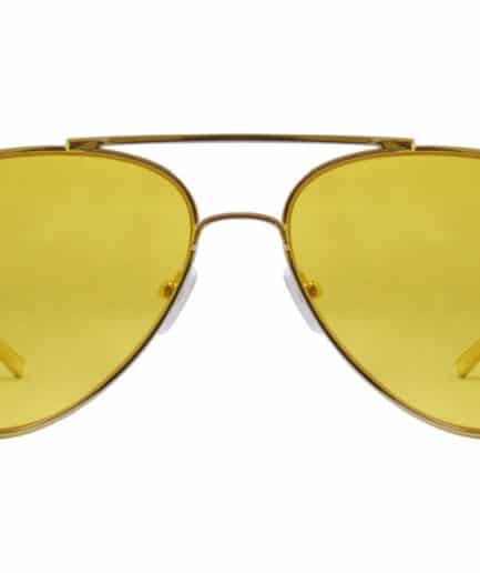 Aviator Yellow Gold Sunglasses 1