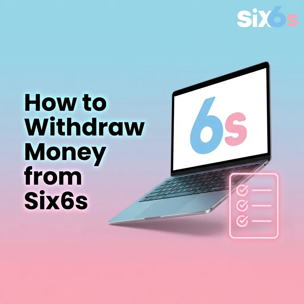 Step-by-step guide showing how to withdraw money from Six6s account using the withdrawal section and payment methods — Six6s in Pakistan