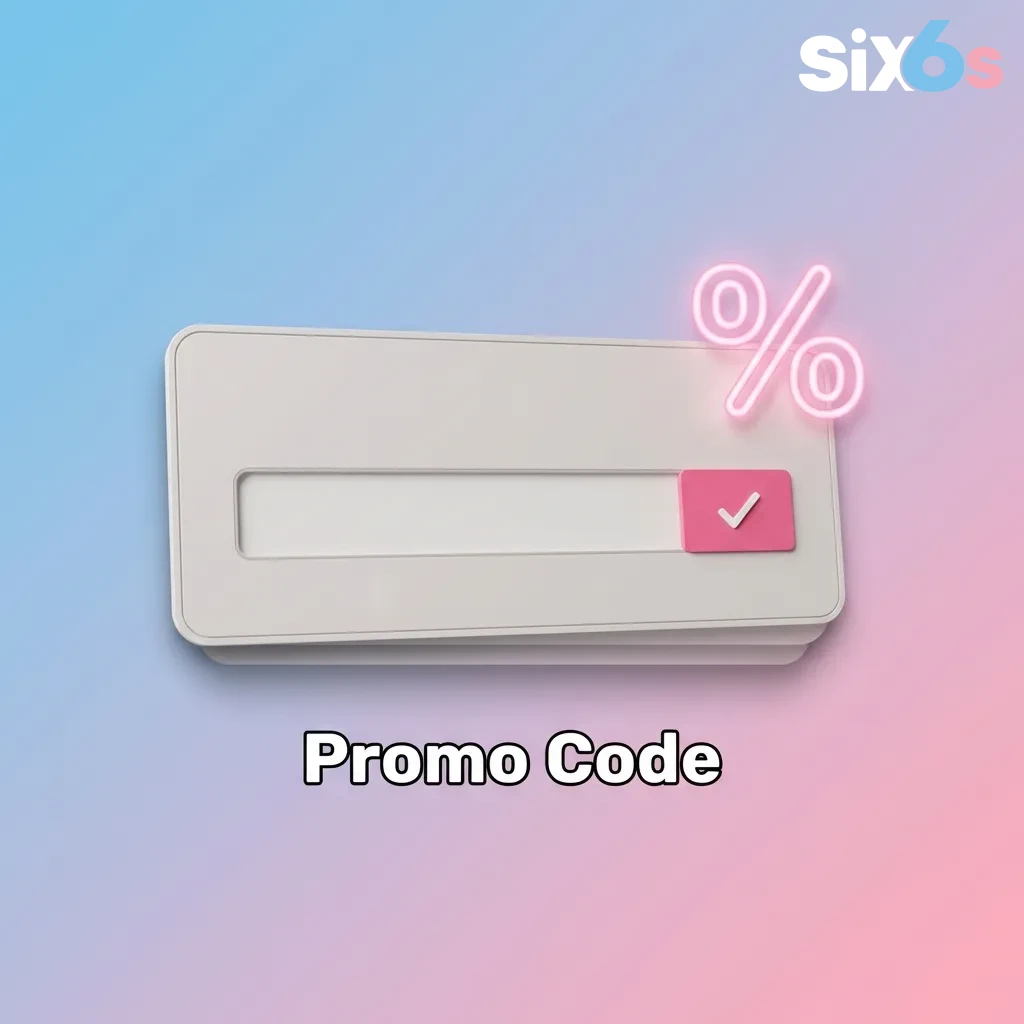 Promo code entry interface showing bonus offers including CRICKET200, SLOTS150, and FIRST1666 with validity dates and instructions — Six6s in Pakistan