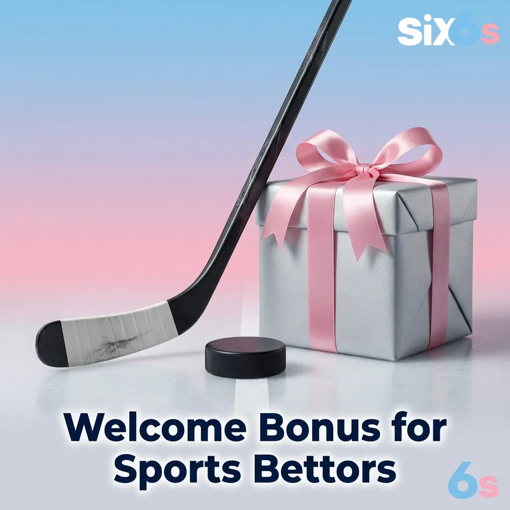 Sports betting welcome bonus banner showing 100% matched deposit offer up to PKR 100,000 for new users — Six6s in Pakistan